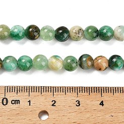 Natural Green Line Jasper  Beads Strands&nbsp;X-G-B128-A03-02