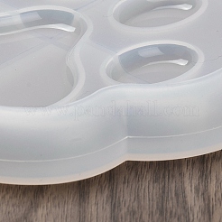 DIY Cat Paw Print Tray Silicone Molds&nbsp;DIY-G113-07
