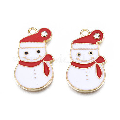 Rack Plating Alloy Enamel Pendants&nbsp;ENAM-T011-147-1