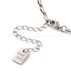 Brass Box Chain Necklaces&nbsp;NJEW-H206-01C-AS
