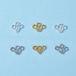 1 Box Three Colors Iron Screw Eye Pin Peg Bails&nbsp;IFIN-X048-01