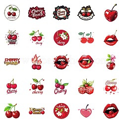 50Pcs Cartoon Cherry Paper Stickers&nbsp;STIC-C012-15