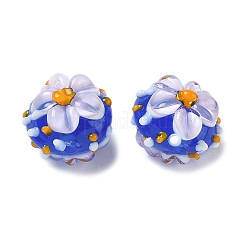 Handmade Lampwork Enamel Beads&nbsp;LAMP-Z020-05E