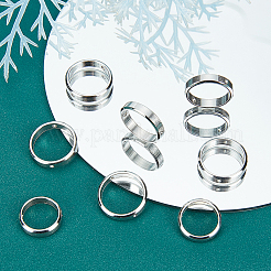 16pcs 2 style 304 Stainless Steel Bead Frames&nbsp;FIND-DC0001-62