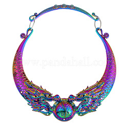 Ethnic Style Alloy Peacock Bib Necklaces&nbsp;FS-WG6E760-01