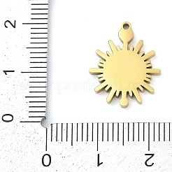 304 Stainless Steel Pendants&nbsp;STAS-F315-07G-02