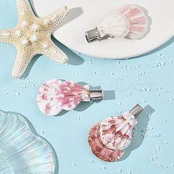 Natural Shell Alligator Hair Clips&nbsp;PHAR-TA000003