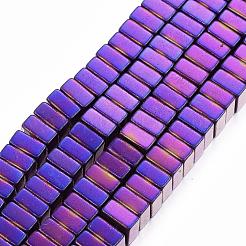 Electroplate Non-magnetic Synthetic Hematite Bead Strands&nbsp;G-F300-20A-04