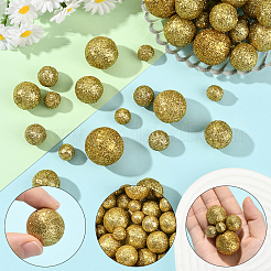 160Pcs 10 Styles Glitter Craft Foam Balls&nbsp;DIY-SP0005-58B
