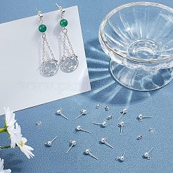 20pcs 304 Stainless Steel Ball Stud Earring Post&nbsp;FIND-UN0001-12