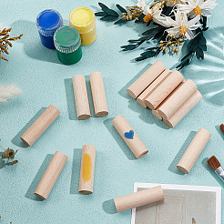 60Pcs Beech Wood Craft Sticks&nbsp;DIY-NB0014-64