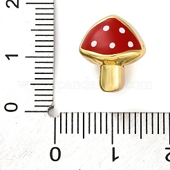 Brass Enamel European Beads&nbsp;KK-Z081-02