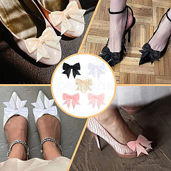 5Pairs Polyester Shoes Buckle Clips&nbsp;HJEW-HY00143