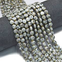 Natural Sesame Jasper Beads Strands&nbsp;G-K389-B18-01