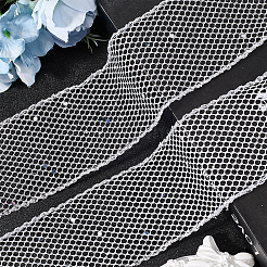 9M Sparkle Polyester Mesh Ribbon with Paillettes&nbsp;OCOR-WH20012-15E