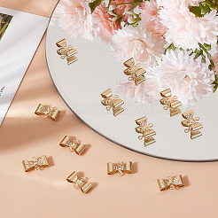40Pcs Rack Plating Brass Connector Charms&nbsp;KK-BC0010-82