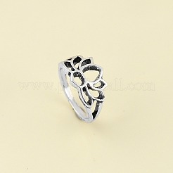 Hollow Out Lotus Flower Alloy Toe Rings&nbsp;FS-WGB7AA3-01