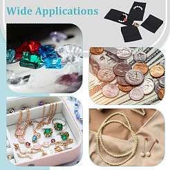 10Pcs Microfiber Jewelry Pouches&nbsp;ABAG-HY0001-13