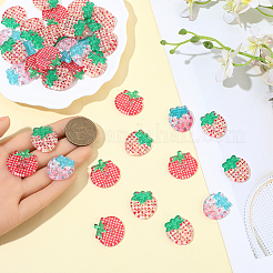 50Pcs Resin Buttons&nbsp;BUTT-SP0001-23