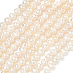 Natural Cultured Freshwater Pearl Beads Strands&nbsp;PEAR-L034-11B