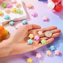 35Pcs Opaque Resin Pendants&nbsp;RESI-TA0002-81A