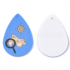 PU Leather Big Pendants&nbsp;FIND-T059-021