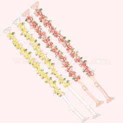 2 Pairs 2 Colors Adjustable Bra Straps&nbsp;AJEW-CY0001-23
