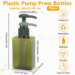 Plastic Pump Press Bottles&nbsp;AJEW-WH0471-116A