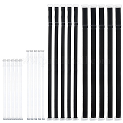 20 Pairs 4 Styles Silicone & TPU Adjustable Bra Straps&nbsp;FIND-FH0016-75