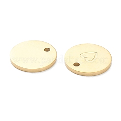 Ion Plating(IP) 304 Stainless Steel Charms&nbsp;STAS-P280-07G