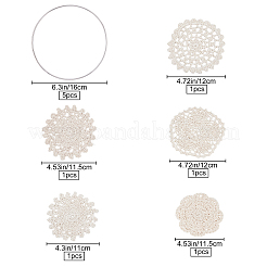 Cup Mat Cotton Coaster&nbsp;AJEW-GF0002-11