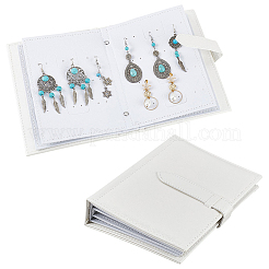 Portable PU Leather Earring Display Book&nbsp;EDIS-CL0001-02A