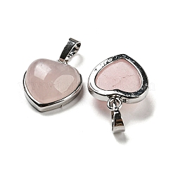 Natural Rose Quartz Pendants&nbsp;G-I358-A22
