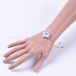 Brass Bolo Bracelets&nbsp;BJEW-JB04566-M