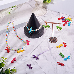 10Pcs Synthetic Turquoise Beads&nbsp;G-TADJ0001-01D