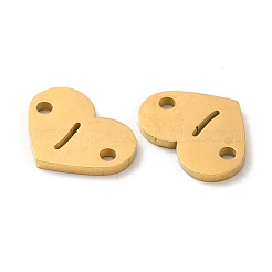 Ion Plating(IP) 304 Stainless Steel Connector Charms&nbsp;STAS-C081-04G-I