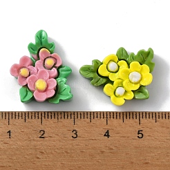 Opaque Resin Decoden Cabochons&nbsp;CRES-P030-D