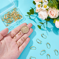 50Pcs Brass Earring Hooks&nbsp;KK-HS0001-75