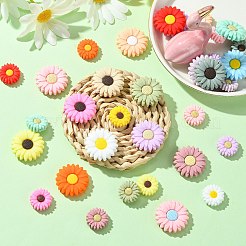 36Pcs 36 Styles Food Grade Eco-Friendly Silicone Beads&nbsp;SIL-CJ0001-67