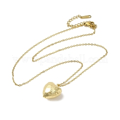 Brass Pendants Necklaces&nbsp;NJEW-K269-04G