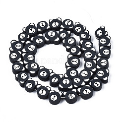 Handmade Polymer Clay Beads Strands&nbsp;CLAY-T020-15