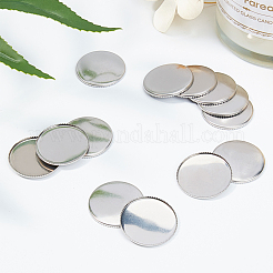 Tarnish Resistant 304 Stainless Steel Milled Edge Bezel Cups&nbsp;STAS-P236-25P