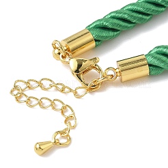 5MM Nylon Twisted Cord Necklace Making&nbsp;FIND-G096-01G-14