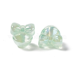 UV Plating Rainbow Iridescent Acrylic Beads&nbsp;PACR-M003-07F