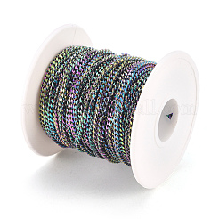 Ion Plating(IP) 304 Stainless Steel Twisted Chains&nbsp;CHS-D028-03M-B01