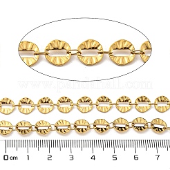 Ion Plating(IP) 304 Stainless Steel Flat Round Chains&nbsp;CHS-E031-03G
