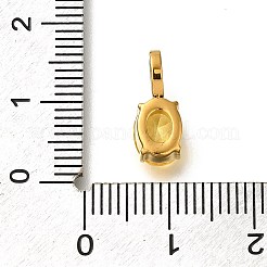 Ion Plating(IP) 304 Stainless Steel Rhinestone Pendants&nbsp;X-STAS-A104-11G-07