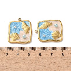 304 Stainless Steel Charms&nbsp;STAS-A124-01C-G