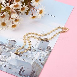 Brass Bar Link Chain Necklaces&nbsp;NJEW-JN03355