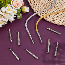 12Pcs Alloy Cord Ends&nbsp;FIND-HY0004-71P